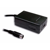 Fuente de alimentación, AC-DC, Med, triple hacia fuera, adaptador, 25W, 5V, 2.5A, 12V, 1A, - 12V, 0.3A