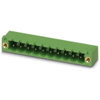 Serie Pluggable del control de Combicon de la posición del jefe 5.08m m 12AWG 320V 12A 9 del PWB
