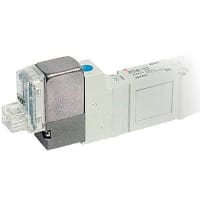La válvula de solenoide, aire, 2-Position escoge el solenoide, piloto, 110 VAC, serie SY7000