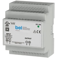 Fuente de alimentación del carril del estruendo de AC-DC, conmutación, 40W, 12-15 VDC, 3.5-3A, serie LDN40