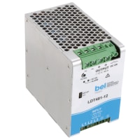 Fuente de alimentación del carril del estruendo de AC-DC, conmutación, 480W, 12V, 40A, trifásico, serie LDT481