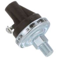Interruptor de presión, ajuste de 25-50 PSI, NC, terminales del tornillo, 1/8-27 NPT, serie de 5000