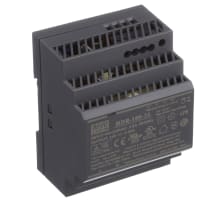 Fuente de alimentación, AC-DC, carril del estruendo, 100W, 24V, 3.83A, paso delgado