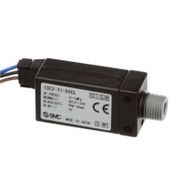 Interruptor de presión, 0-.97MPa, 1/8NPTF puerto, PNP, plomo de 3M, prensa de la posición para ZX/ZR