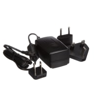 Fuente de alimentación de AC-DC Reino Unido permutable europeo US Plugtop 18W 24V 0 a 750mA