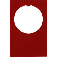 Espacio en blanco del Std R/BK de la placa de leyenda