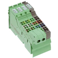 Acoplador del autobús; En línea; INTERBUS; Conectador en línea del protector; IBS IL 24 BK-T/U-2MBD-PAC