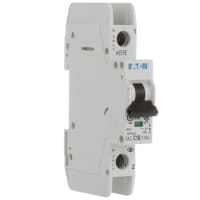 Interruptor, Faz, curva de C, 1 poste, 10A, 240 VAC, terminales del tornillo
