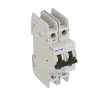 Interruptor, FAZ, curva de B, 2 poste, 1.5A, 240 VAC, terminales del tornillo