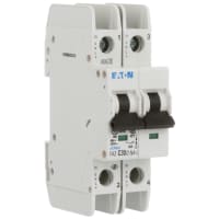 Interruptor, FAZ, curva de C, 2 poste, 30A, 240 VAC, terminales del tornillo