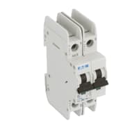 Interruptor, FAZ, curva de D, 2 poste, 4A, 240 VAC, terminales del tornillo