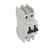 Interruptor, FAZ, curva de B, 2 poste, 2A, 240 VAC, terminales del anillo