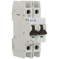 Circuit Breaker, FAZ, B Curve, 2 Pole, 16A, 240 VAC, Ring Terminals