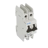 Interruptor, FAZ, curva de C, 2 poste, 0.5A, 240 VAC, terminales del anillo