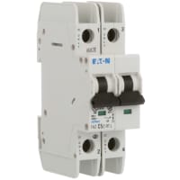 Circuit Breaker, FAZ, C Curve, 2 Pole, 5A, 240 VAC, Ring Terminals