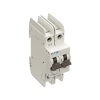 Interruptor, FAZ, curva de D, 2 poste, 6A, 240 VAC, terminales del anillo