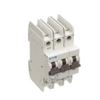 Interruptor, FAZ, curva de B, 3 poste, 3A, 240 VAC, terminales del tornillo
