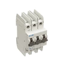 Interruptor, FAZ, curva de B, 3 poste, 6A, 240 VAC, terminales del tornillo