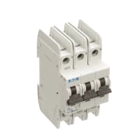 Interruptor, FAZ, curva de C, 3 poste, 6A, 240 VAC, terminales del tornillo