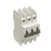 Interruptor, FAZ, curva de C, 3 poste, 7A, 240 VAC, terminales del tornillo