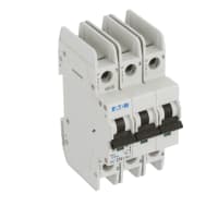 Interruptor, FAZ, curva de C, 3 poste, 16A, 240 VAC, terminales del tornillo
