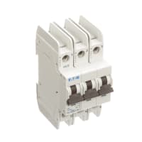 Interruptor, FAZ, curva de C, 3 poste, 25A, 240 VAC, terminales del tornillo