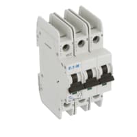 Interruptor, FAZ, curva de D, 3 poste, 2A, 240 VAC, terminales del tornillo