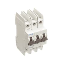 Interruptor, FAZ, curva de D, 3 poste, 10A, 240 VAC, terminales del tornillo