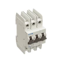 Interruptor, FAZ, curva de B, 3 poste, 5A, 240 VAC, terminales del anillo