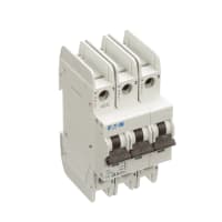 Interruptor, FAZ, curva de C, 3 poste, 0.5A, 240 VAC, terminales del anillo