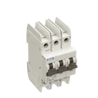 Interruptor, FAZ, curva de C, 3 poste, 5A, 240 VAC, terminales del anillo