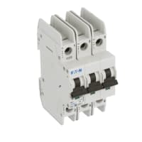 Interruptor, FAZ, curva de D, 3 poste, 6A, 240 VAC, terminales del anillo