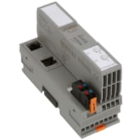 Módulo de la extensión del PLC, acoplador del autobús, Modbus/TCP, RJ45, 24 VDC, serie de Axioline F