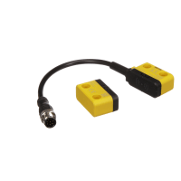 Interruptor de seguridad del transpondor, RFID, actuador estándar, cable w/M12,8pinQD, código único