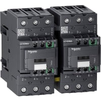 Invertir el contactor, 24-60V, BTR de EverLink, 50A, 3P, serie de TeSys Deca