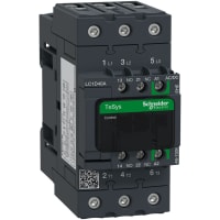 Contactor, No-Revolución, 48-130V, BTR de EverLink, 40A, 3P, serie de TeSys Deca