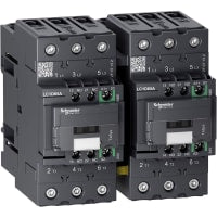 Invertir el contactor, 24VDC, BTR de EverLink, 65A, 3P, serie de TeSys Deca