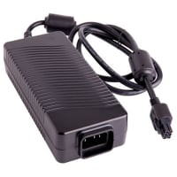 Fuente de alimentación, AC-DC, ITE, tablero del escritorio, 150W, 18V, clase I, C14 rcpt,  6 perno