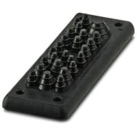 Placa feed-Through 154x56m m OD del cable: negro de 3-6mm/3-7mm/6-9mm/6-12mm/10-20m m