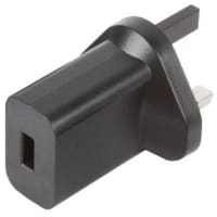 Fuente de alimentación, adaptador del USB, Reino Unido, 10W, 5V@2A, entrada 90-264V