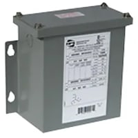 Transformador, automóvil, 3ph 15kVA 600 480 400 240, CU de 208V 60Hz
