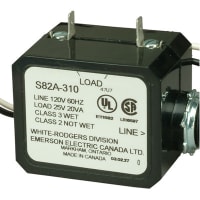 Transformador, 40VA, 120 VAC a 24 VAC, 60Hz, placa