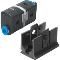 Interruptor de presión, barra de 10, 1/4 " pneu, perno elec, PNP, NO de M8 3