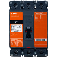 E2F 600V QUE MINA el TRITURADOR POSTE 3 AMPERIO 150 25KA de THERMAL/MAGNETIC