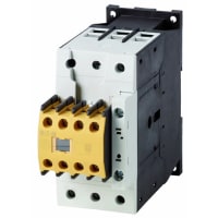 Contactores, bobina de seguridad 120V, 40A, 3-Pole, 2NO-2NC, carril del estruendo, serie de XT