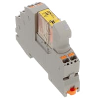 Relais industrial, 6A, 24V, 30mA, montaje del carril del estruendo, enchufable