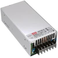 AC-DC fuente de alimentación, 48V, 13A, 100-264 VAC adentro, 624 vatio, PFC, serie HRP-600