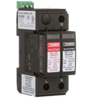 Mecanografíe el dispositivo de la protección de la oleada de 2 - VAL-US-120/40/1+1-FM