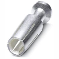 El contacto femenino de la encrespadura 4.0 dio vuelta al diámetro plateado plata de base 1.5mm2