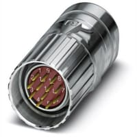 Str fijación del cable del enchufe de las conec Circ de tornillo de CA-12M1N8A85DU